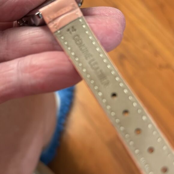 Napsoul Pink Quartz Wrist Watch NEW with leather band - Picture 4 of 9